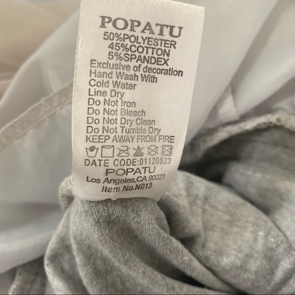 Popatu Girl’s Grey Ruffled Tutu Ballerina Dress, size M - Picture 8 of 12
